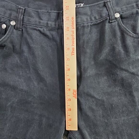 Jeanetix Jeans Men's W40 L30 Black Relaxed Straight Leg Mid Rise 100% Cotton - Picture 11 of 16